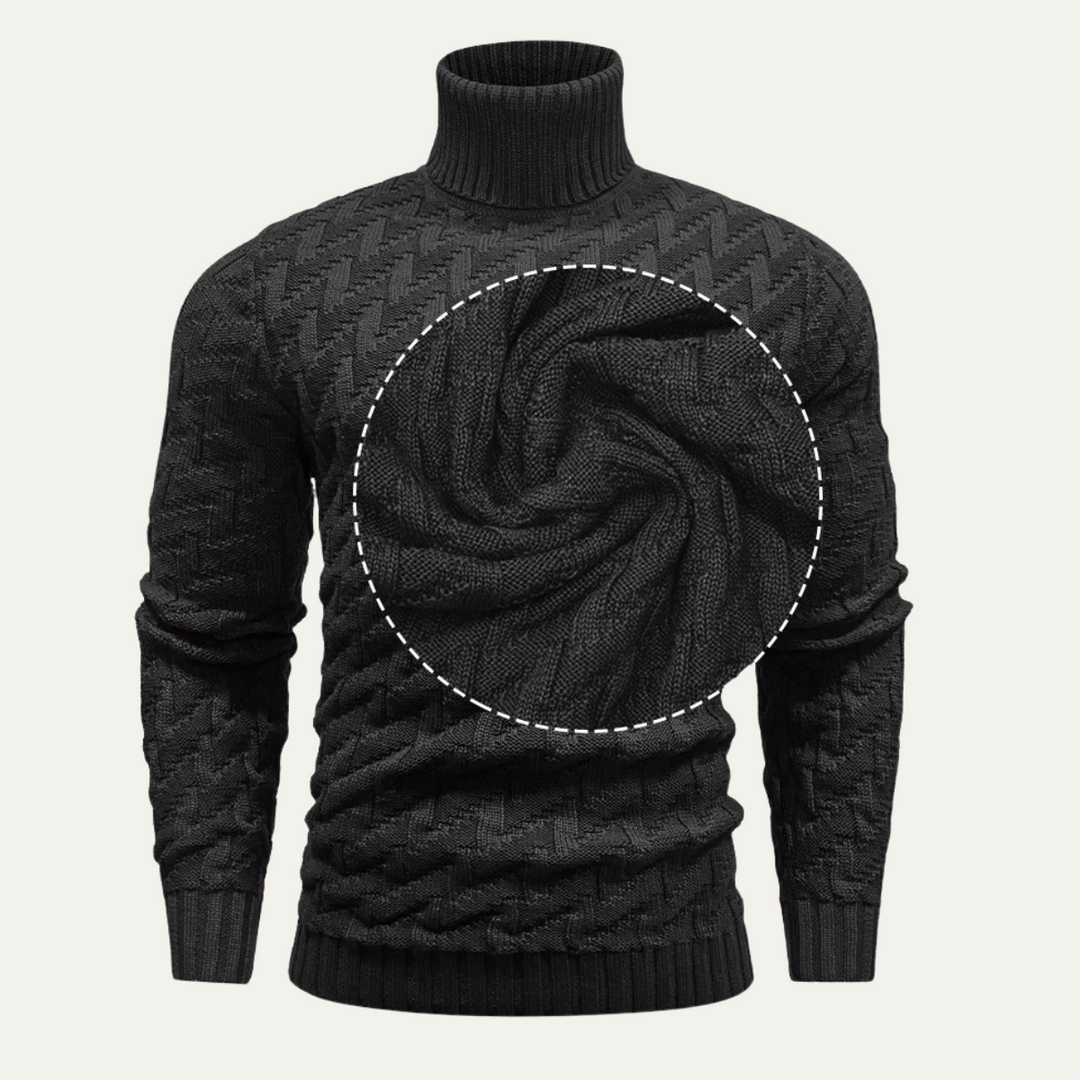 Sussex Strickrollkragenpullover