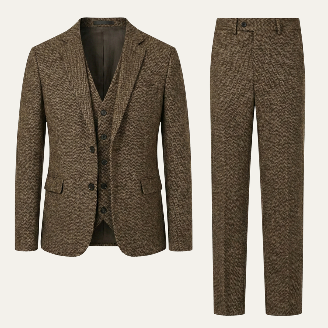 Norwood Tweeddreiteiler Slim Fit