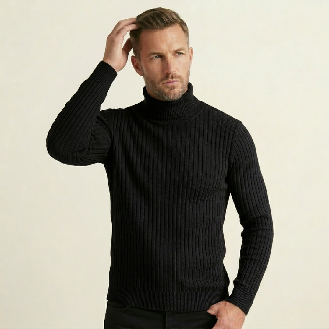 Tavolara Strickrollkragenpullover Slim Fit