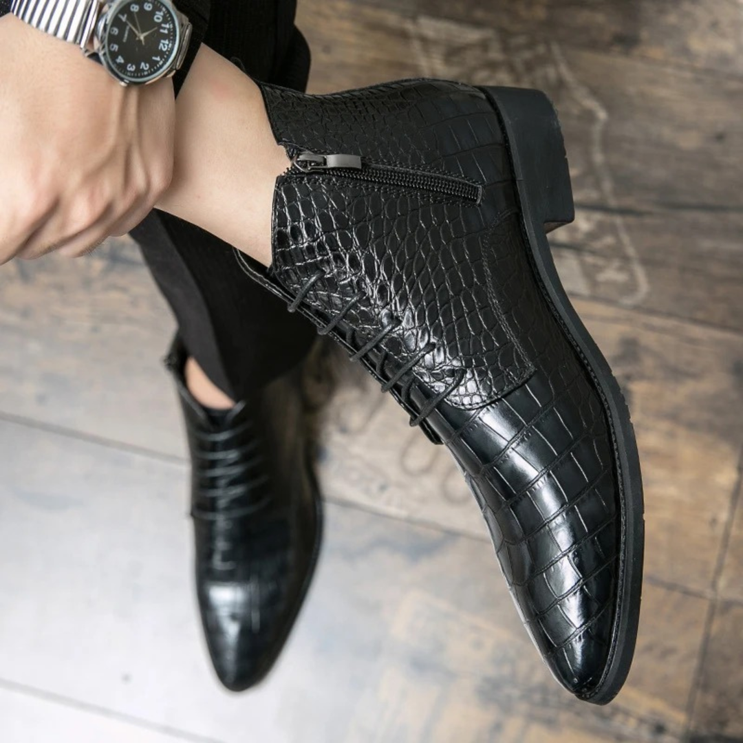 Stromboli Lederstiefeletten