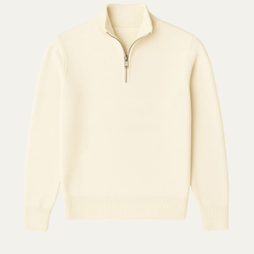 Old Money Half-Zip-Pullover
