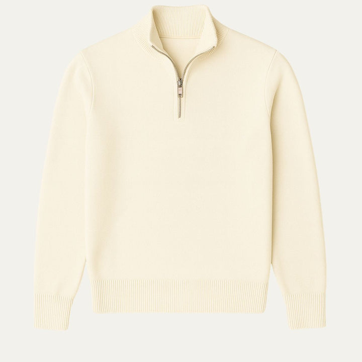 Old Money Half-Zip-Pullover