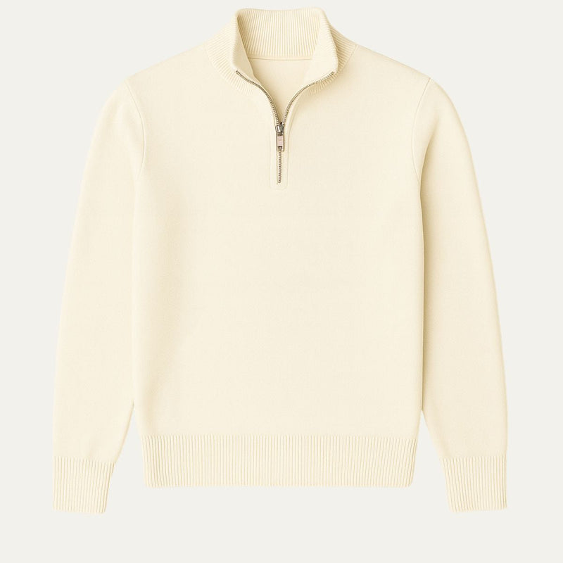 Old Money Half-Zip-Pullover