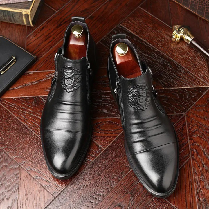 Barbaresco Lederstiefeletten