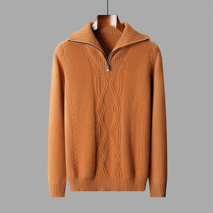 Riverhill Kaschmir-Half-Zip-Pullover