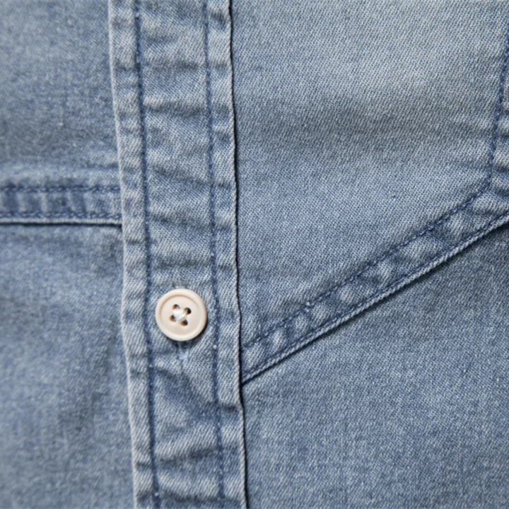 Meadowford Denimjeanshemd Slim Fit