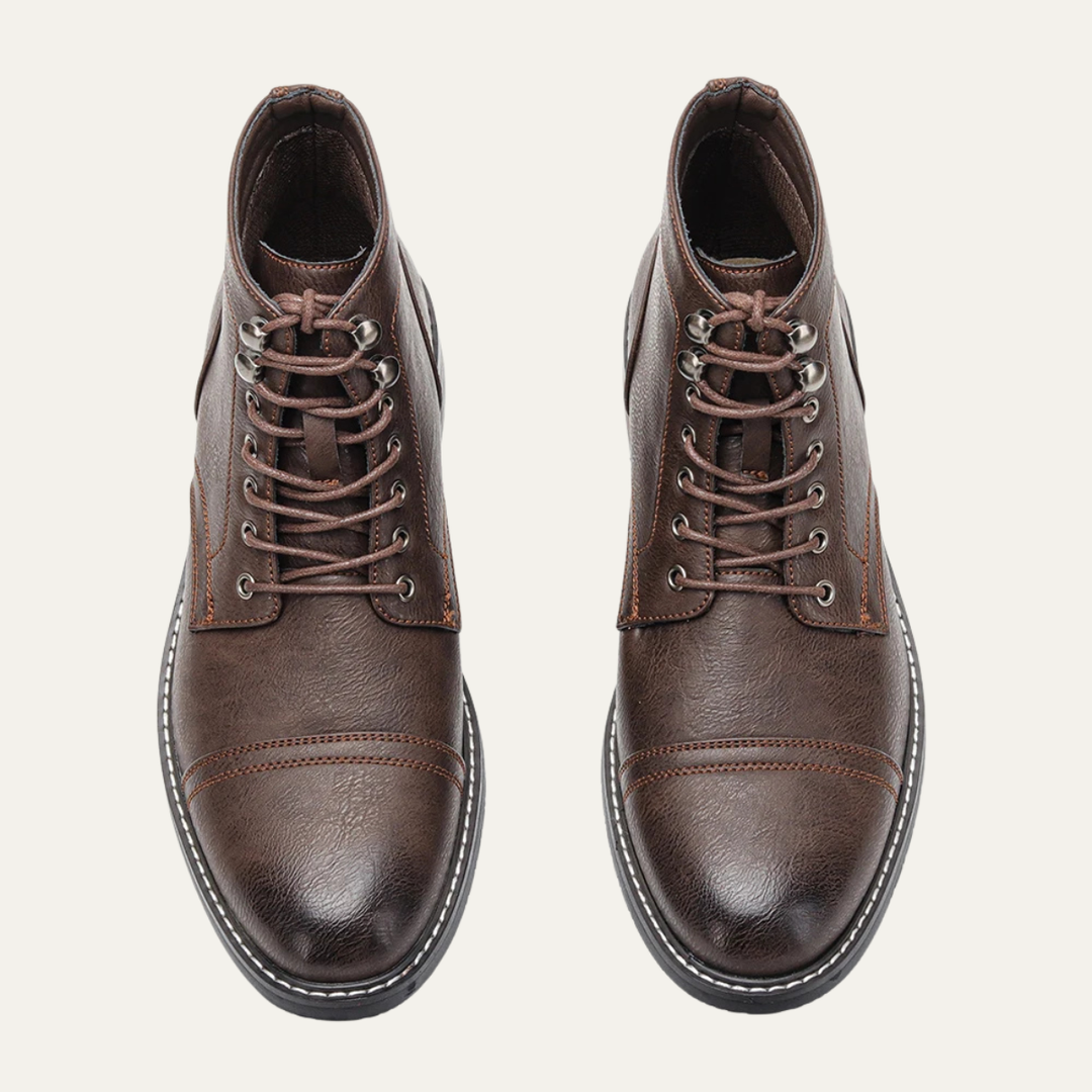 Porto Cervo Lederstiefeletten