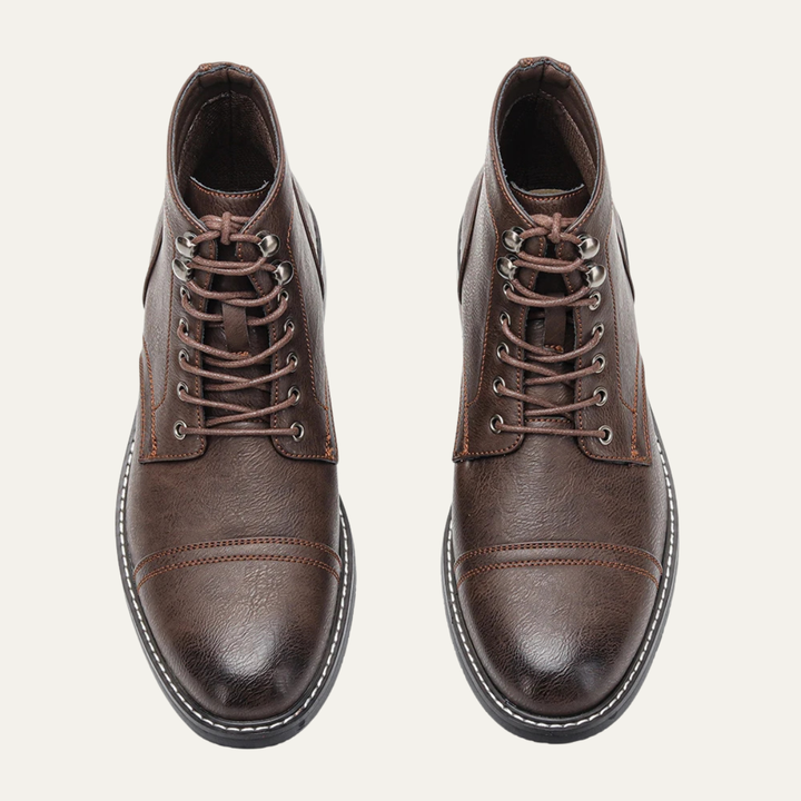 Porto Cervo Lederstiefeletten