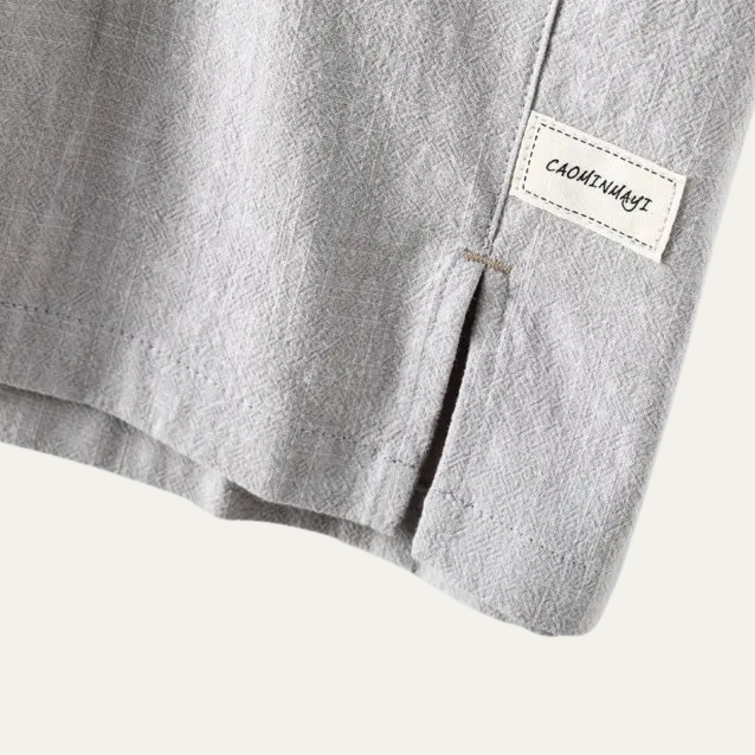 Montrose Ridge Leinenpoloshirt Kurzarm