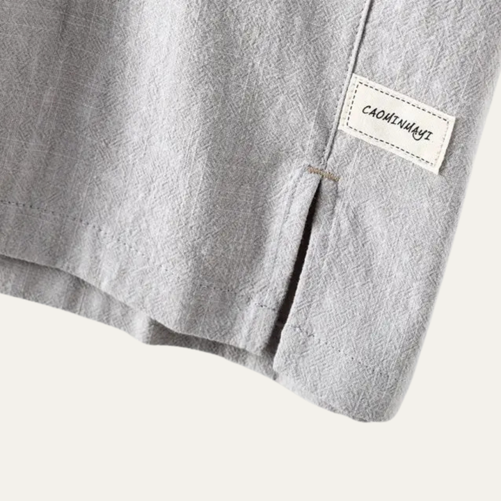 Montrose Ridge Leinenpoloshirt Kurzarm