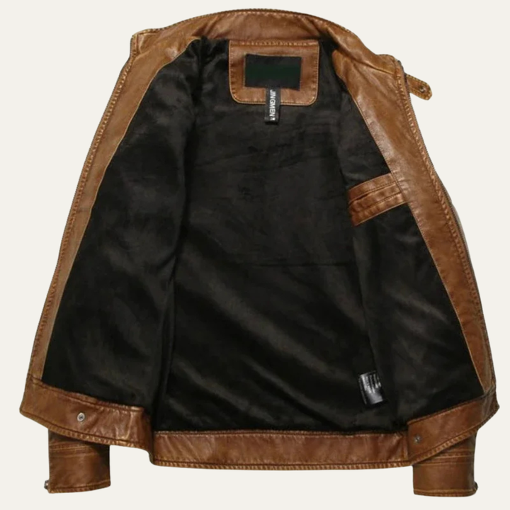 Bevagna Lederjacke