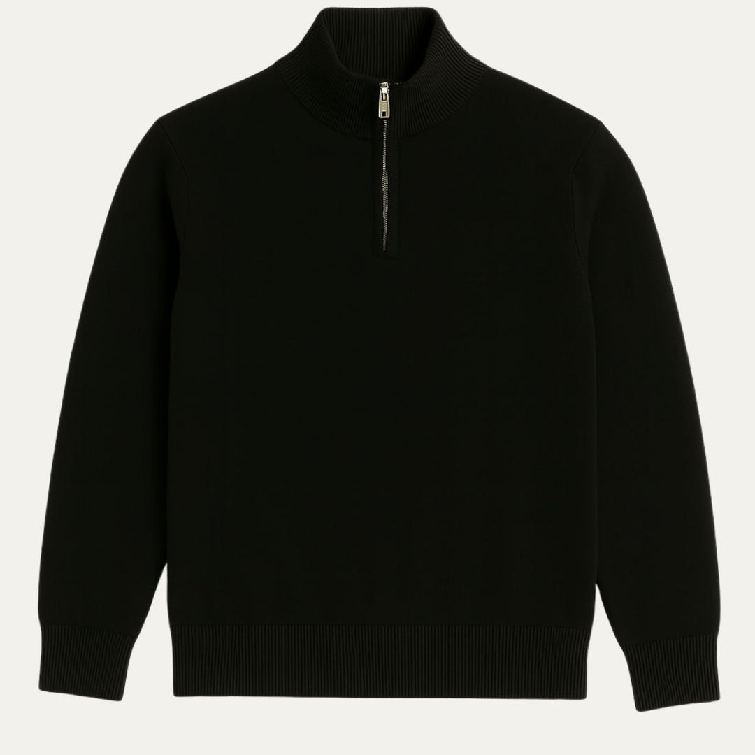 Old Money Half-Zip-Pullover
