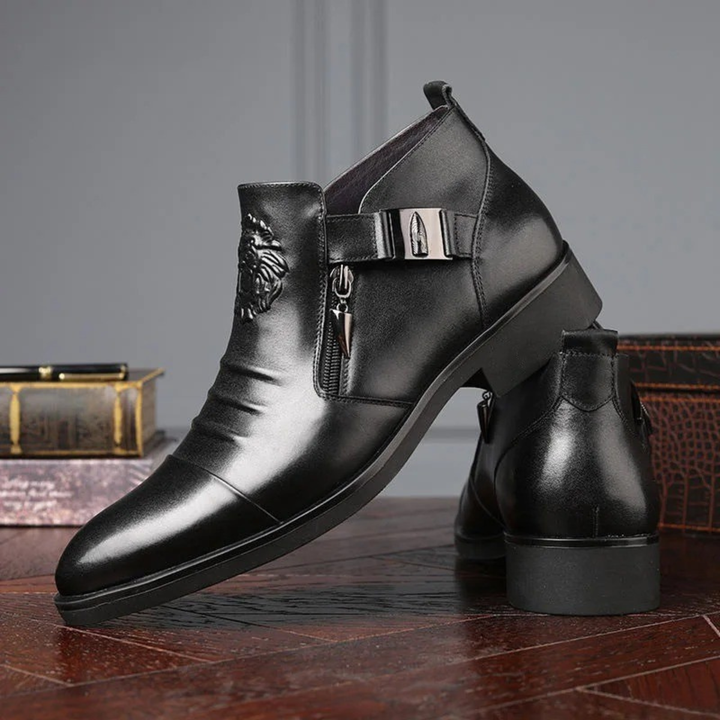 Barbaresco Lederstiefeletten