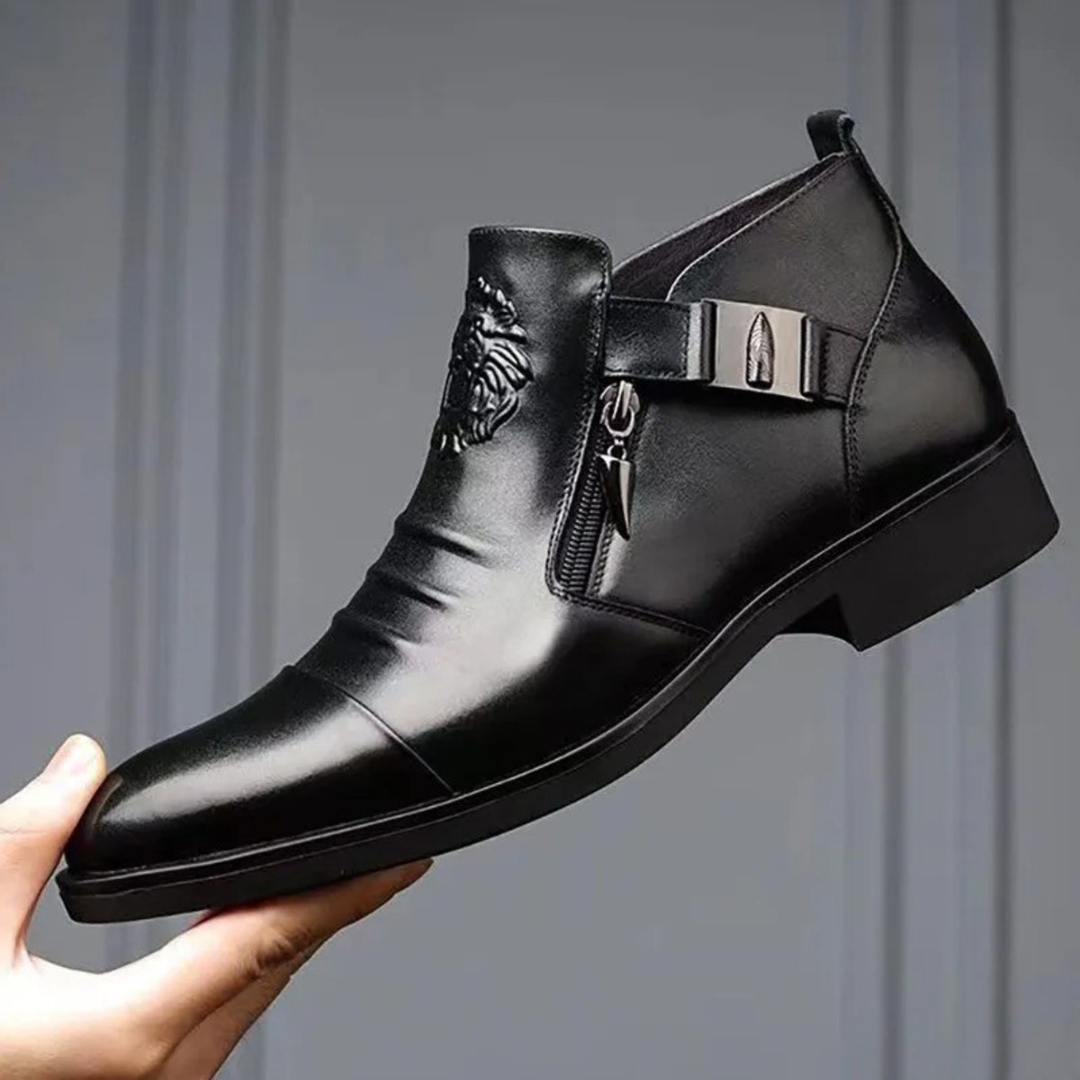 Barbaresco Lederstiefeletten
