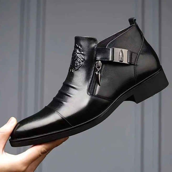Barbaresco Lederstiefeletten
