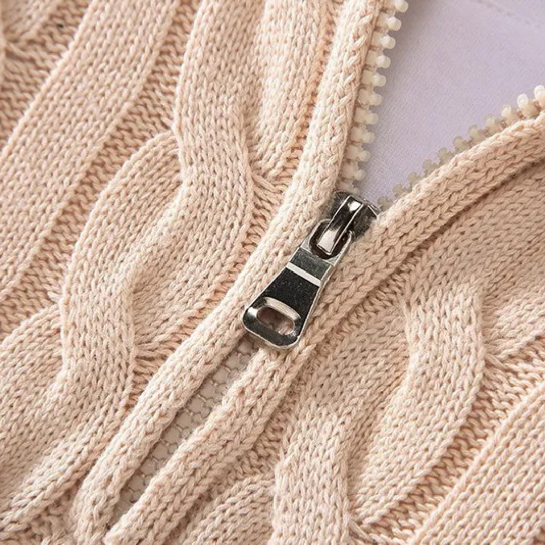 Ashmeadow Baumwoll-Half-Zip-Pullover