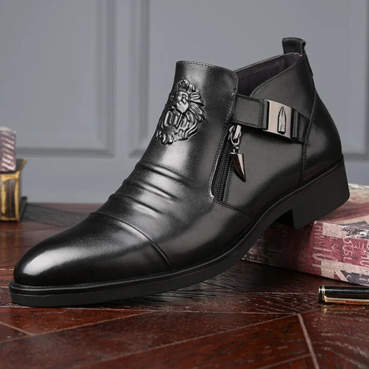 Barbaresco Lederstiefeletten