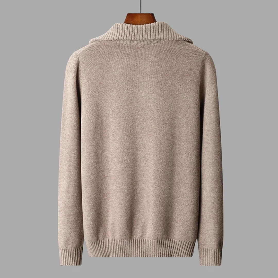 Riverhill Kaschmir-Half-Zip-Pullover