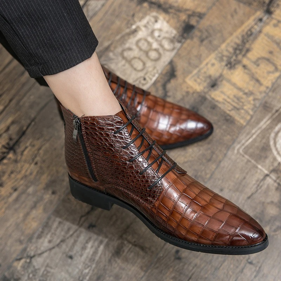Orvieto Lederstiefeletten