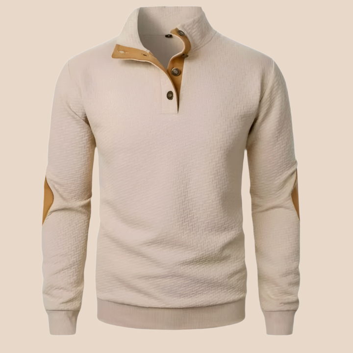 Oxford Half-Zip-Pullover