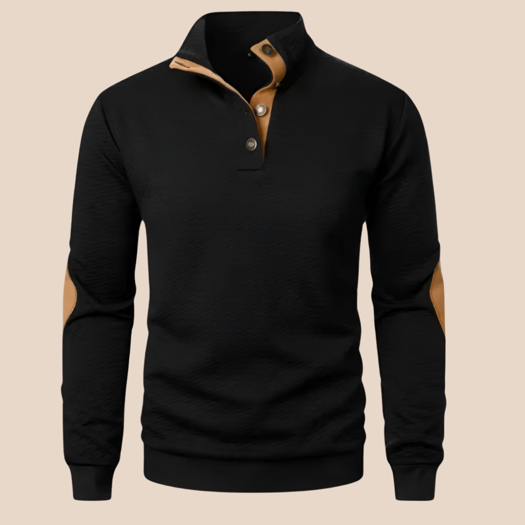 Oxford Half-Zip-Pullover