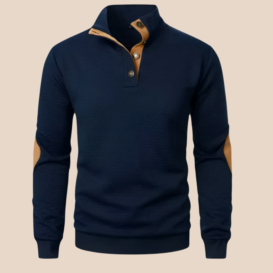 Oxford Half-Zip-Pullover