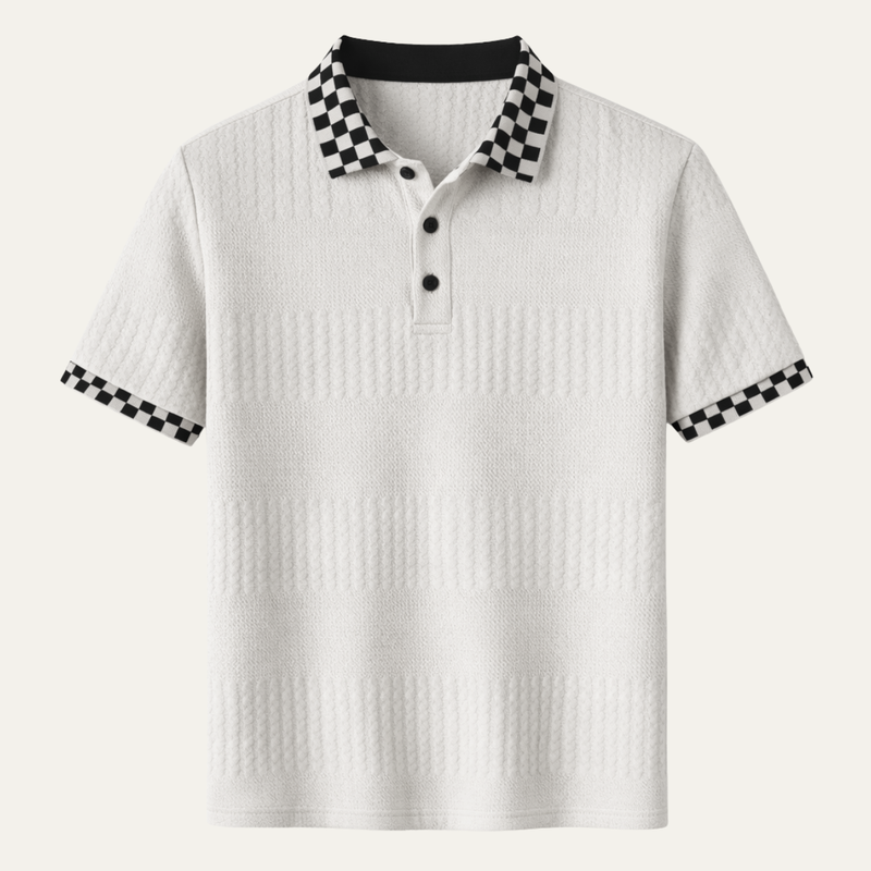 Glenwater Strickpoloshirt