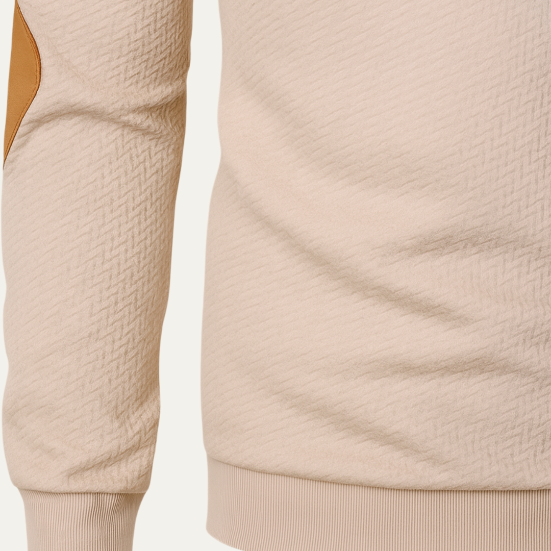 Oxford Half-Zip-Pullover