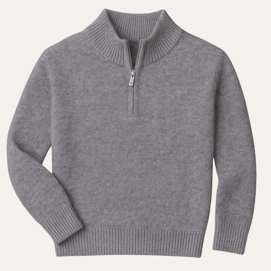 Crestfield Woll-Half-Zip-Pullover