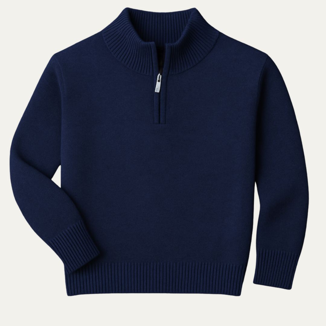 Crestfield Woll-Half-Zip-Pullover