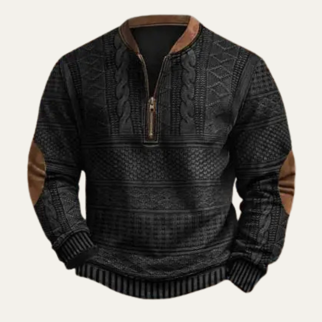 Alderford Strick-Half-Zip-Pullover