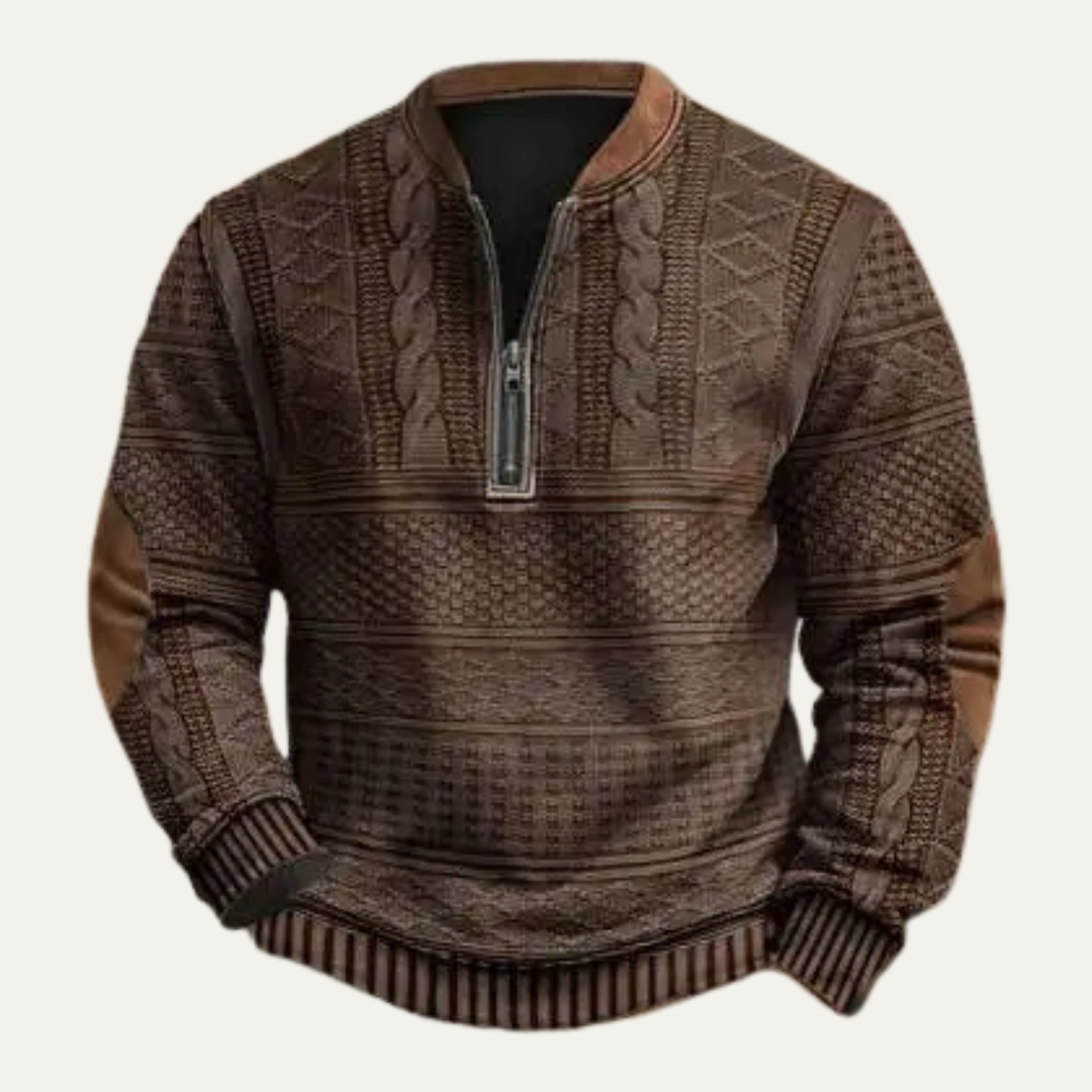 Alderford Strick-Half-Zip-Pullover