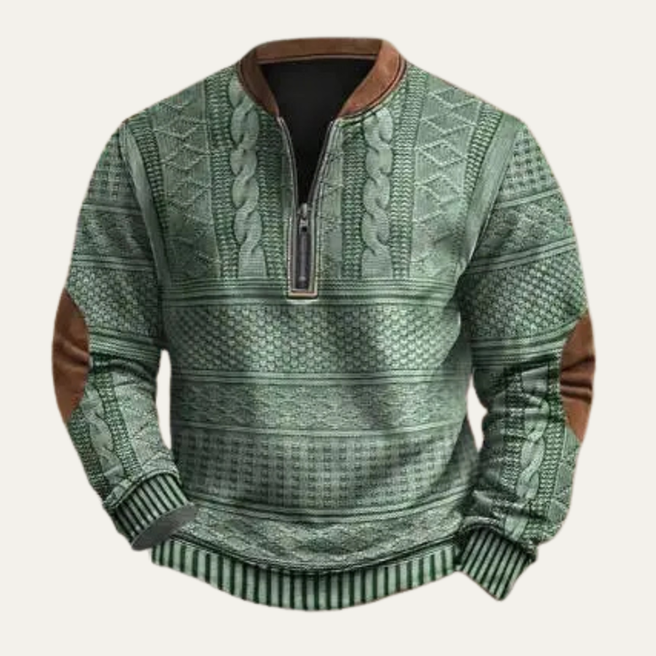 Alderford Strick-Half-Zip-Pullover