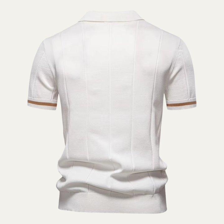Ashton Strickpoloshirt