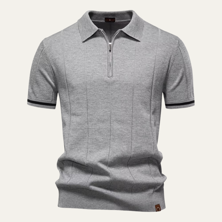 Ashton Strickpoloshirt