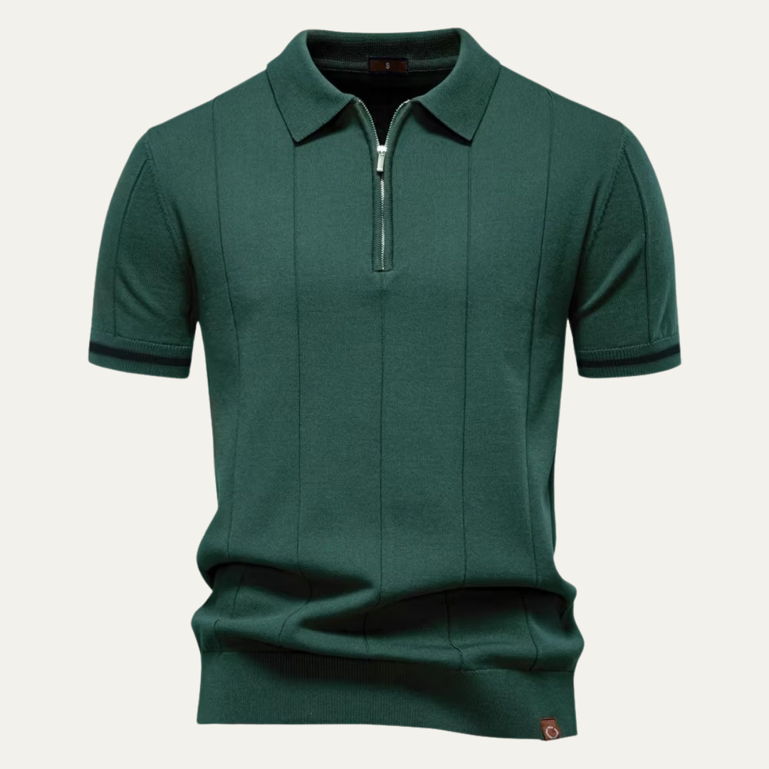Ashton Strickpoloshirt