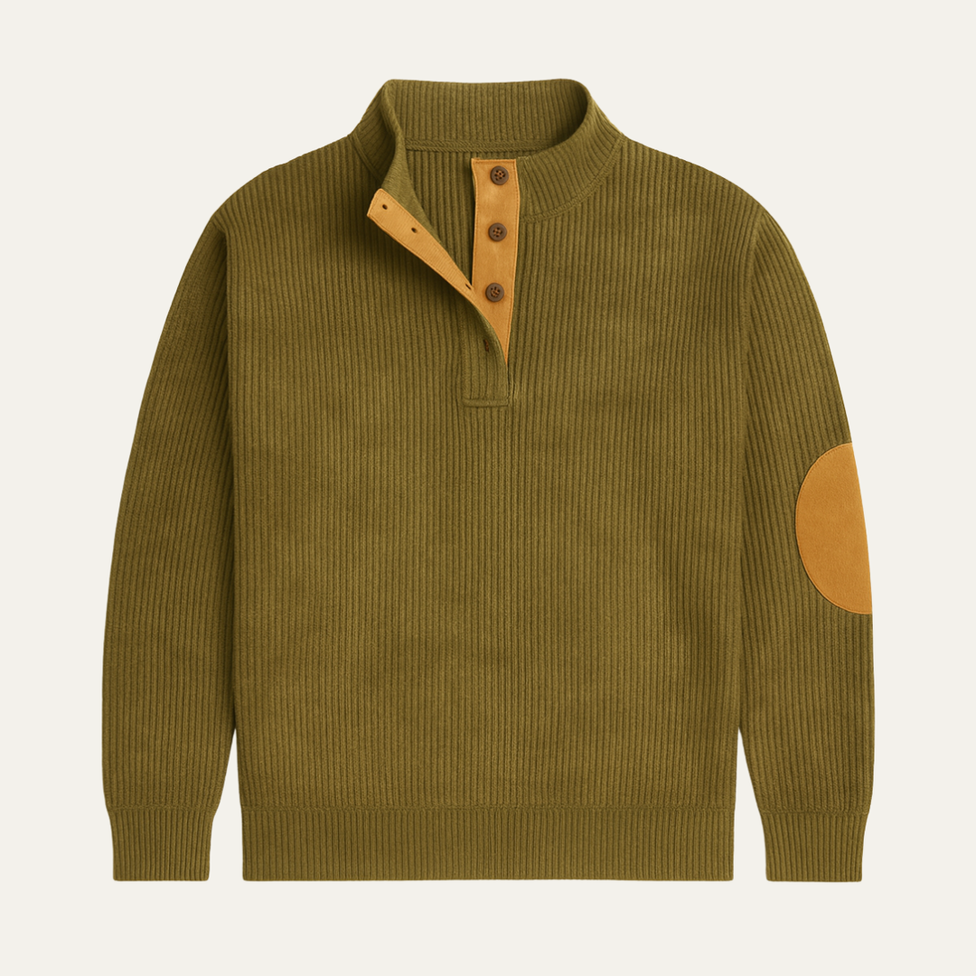 Ashwater Strick-Half-Zip-Pullover