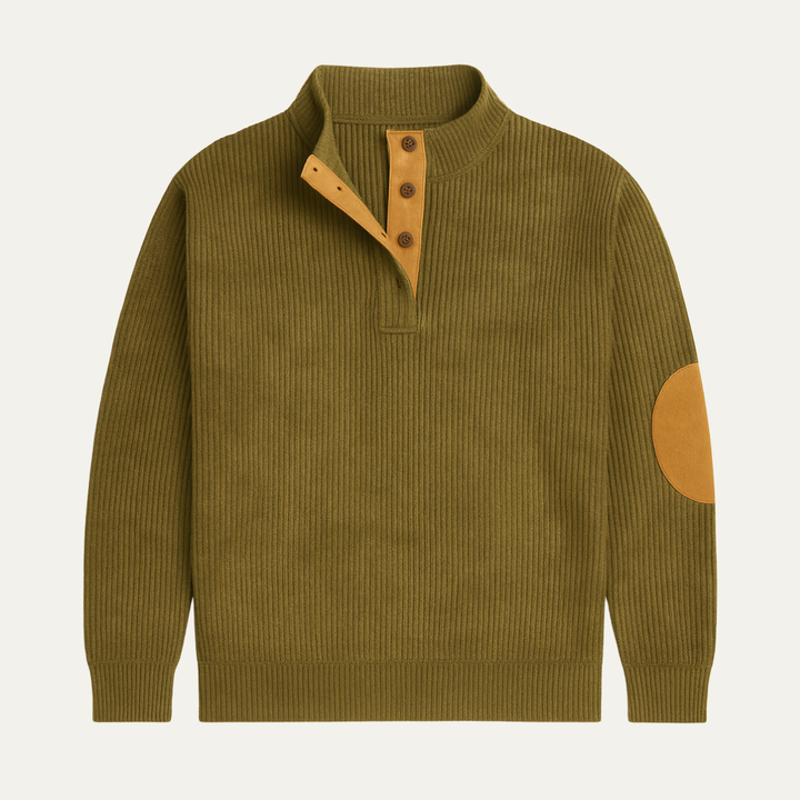 Ashwater Strick-Half-Zip-Pullover