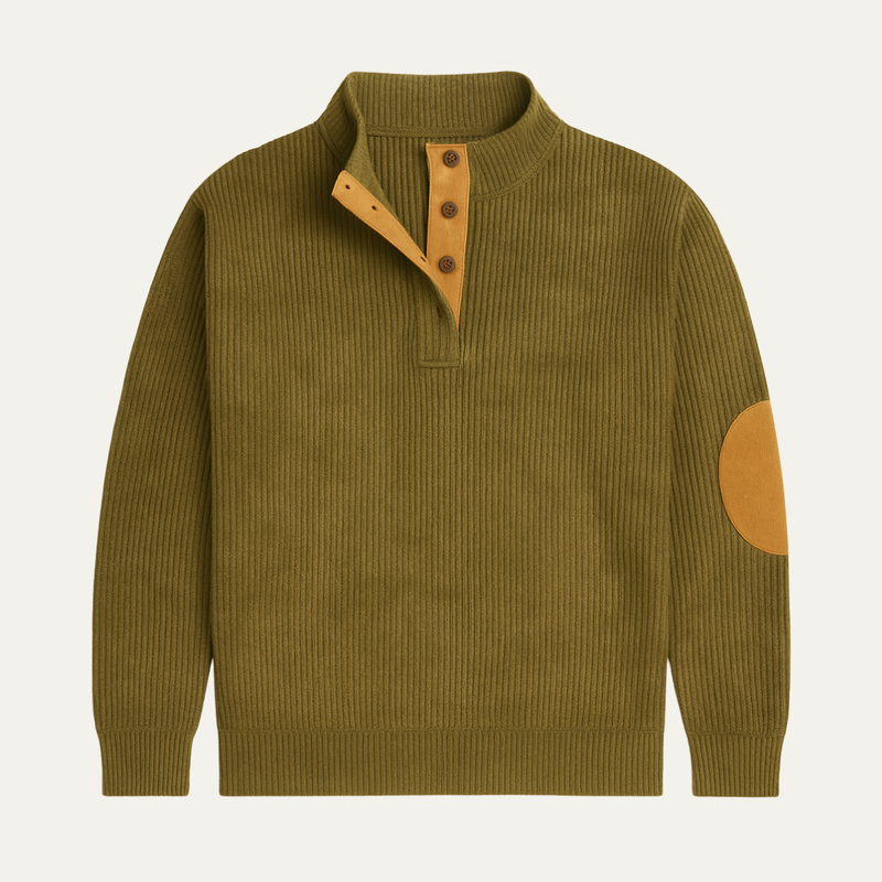 Ashwater Strick-Half-Zip-Pullover