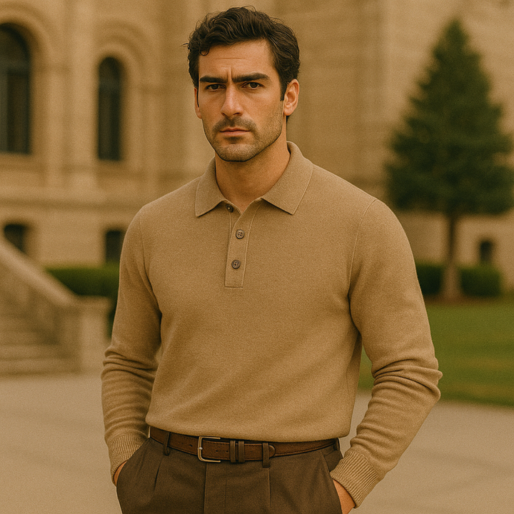 Beaumont Kaschmirpoloshirt