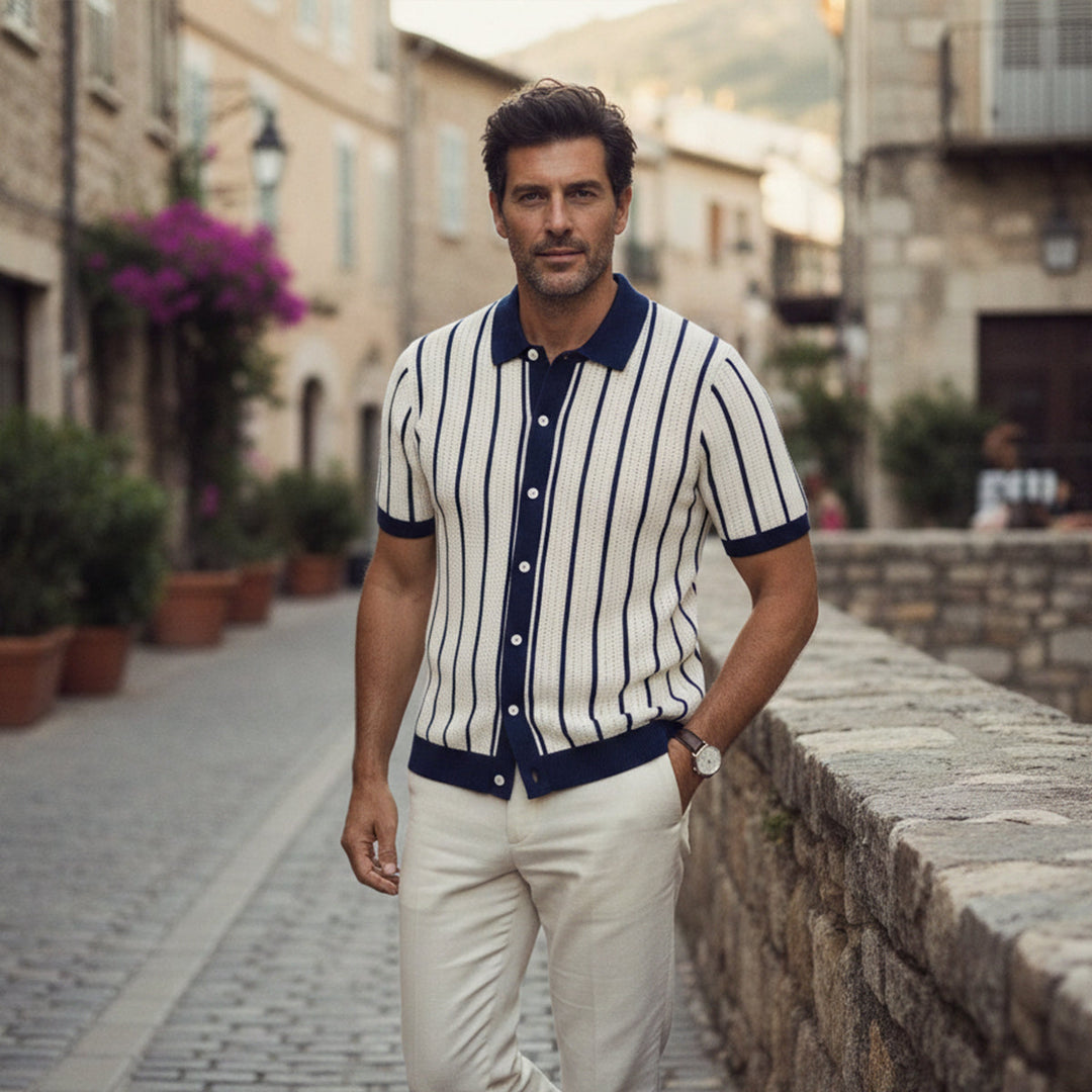 Belgravia Strickpoloshirt