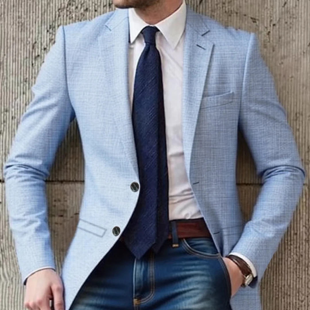 Brenton Baumwollblazer Slim Fit