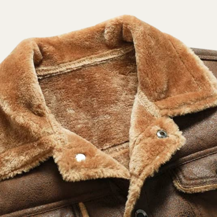 Breuil Lederjacke