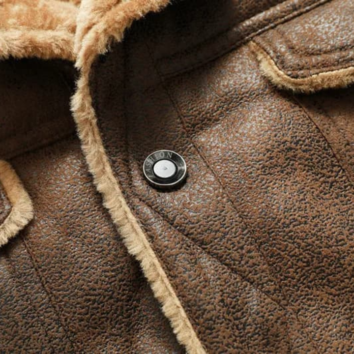 Breuil Lederjacke