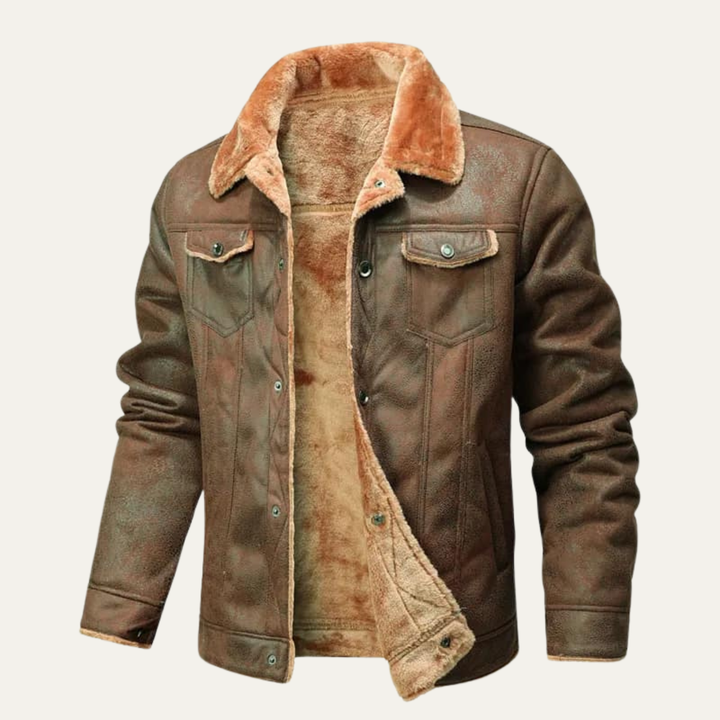 Breuil Lederjacke