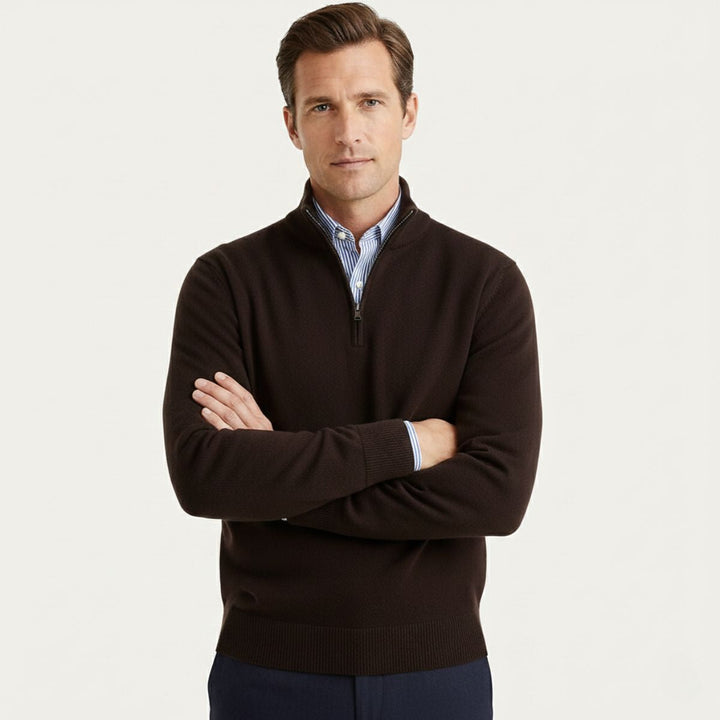 Bronx Half-Zip-Pullover