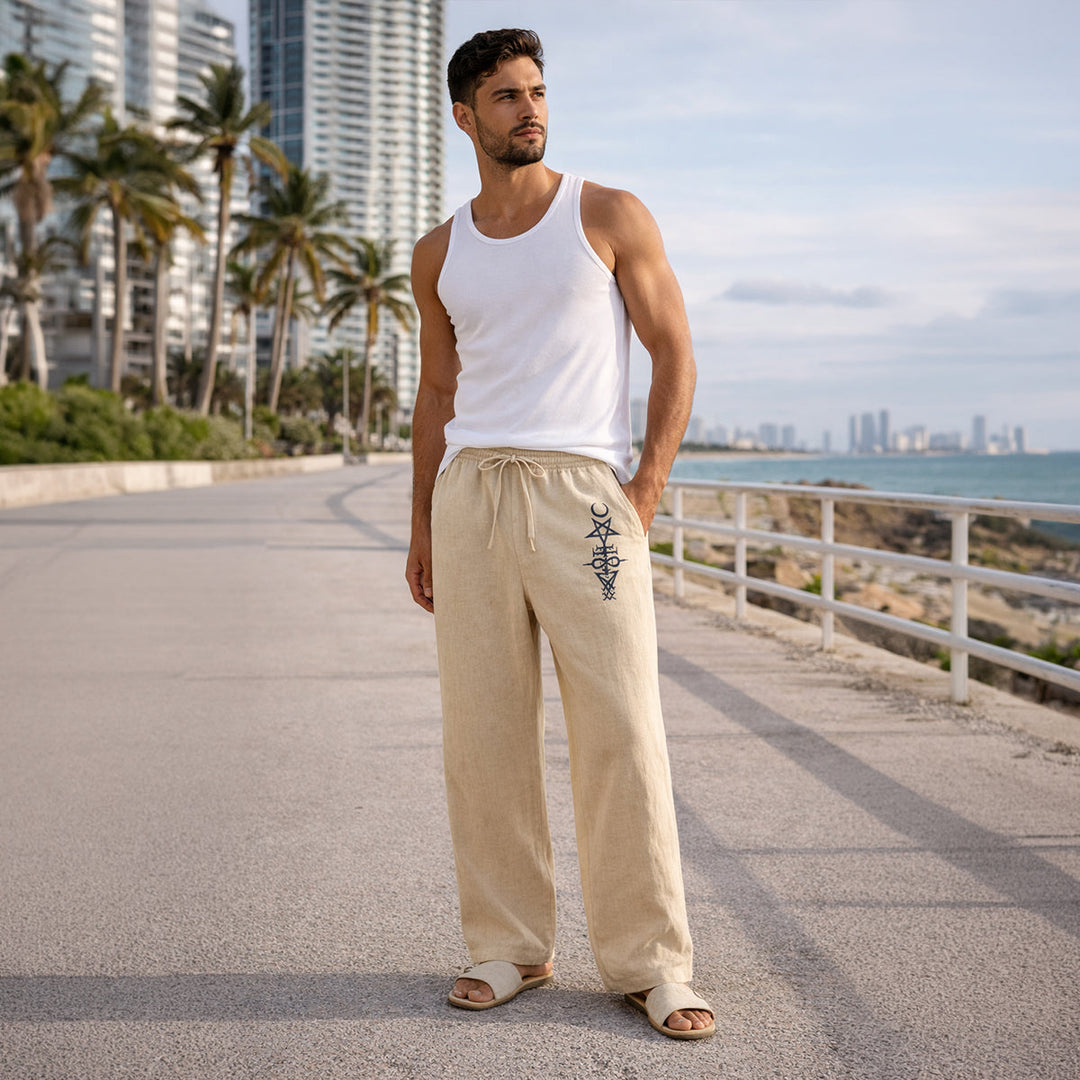 Brookridge Leinenhose Relaxed Fit