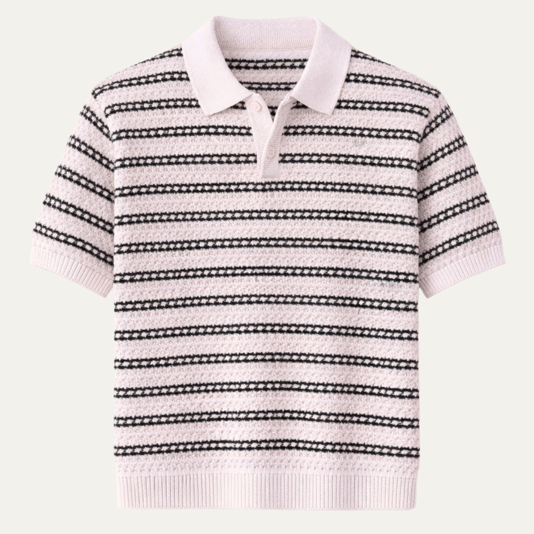 Brunello Strickpoloshirt