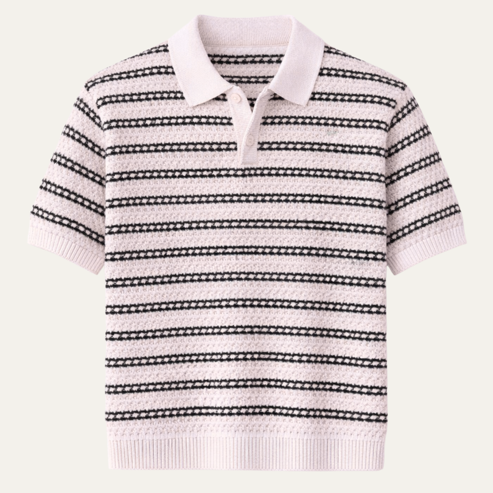 Brunello Strickpoloshirt