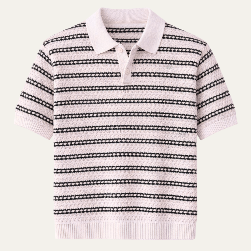 Brunello Strickpoloshirt